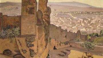 Le peintre algérien Azouaou Mammeri