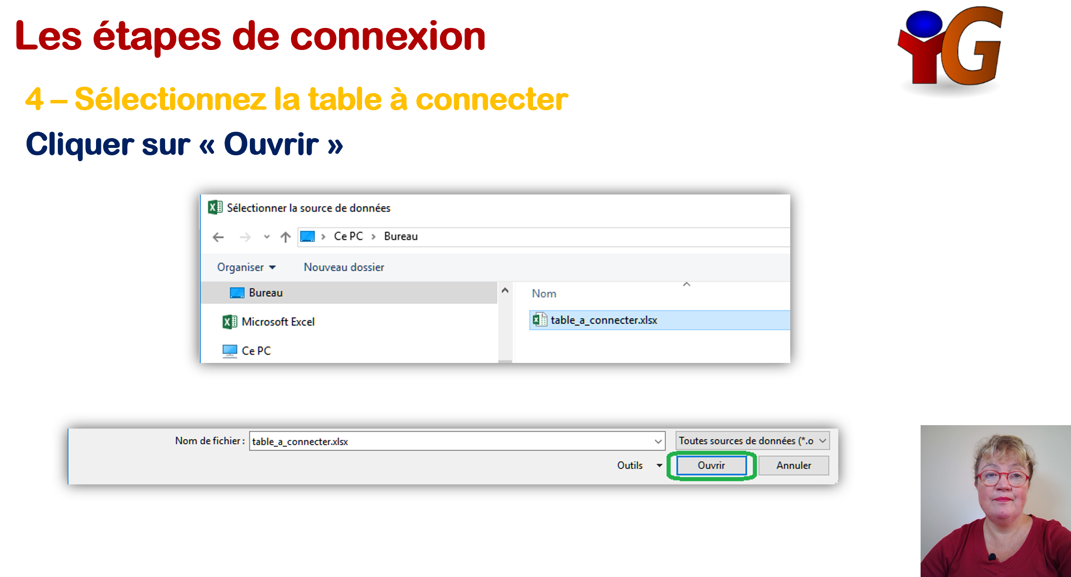 Excel connexions