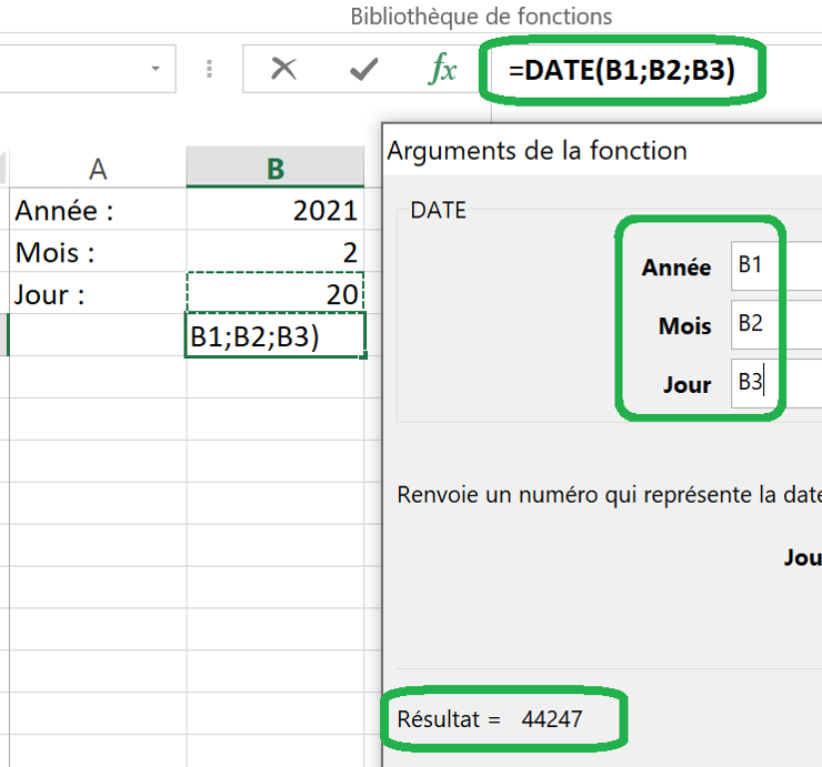 Fonctions Temps