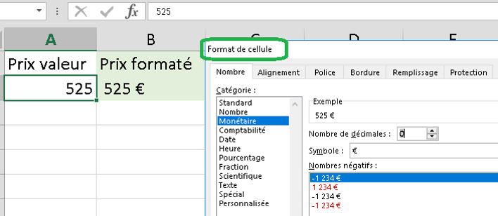 Fonction Texte