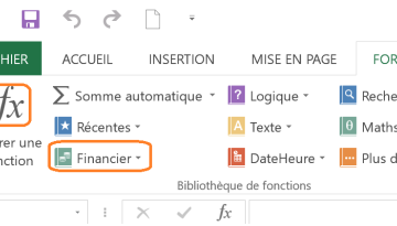 Excel fonctions financières sur les emprunts - DCG (Diplôme Comptabilité et Gestion) - UE08 (Système d'Information et de Gestion)