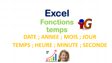 Excel Fonctions temps - DCG (Diplôme Comptabilité et Gestion) - UE08 (Système d'Information et de Gestion)