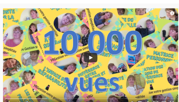 Vive 10 000 vues ! Fête d' YRGestion site qui simplifie la gestion des entrepreneurs, remerciements