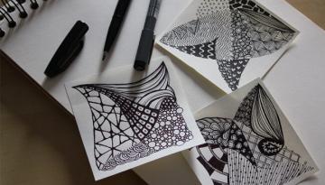 Le Zentangle : une technique d'art thérapie à la portée de tous