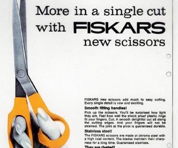 Les ciseaux Fiskars