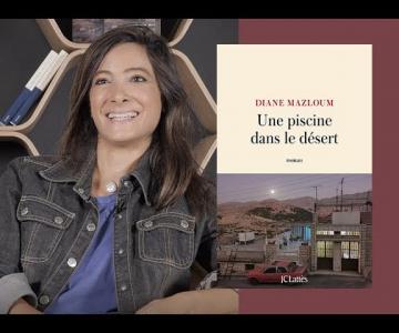 Livre : « Une piscine dans le désert » de Diane Mazloum - JC Lattes