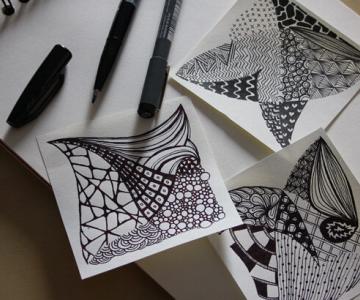 Le Zentangle : une technique d'art thérapie à la portée de tous