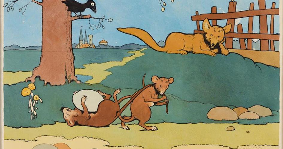 L'illustrateur Benjamin Rabier